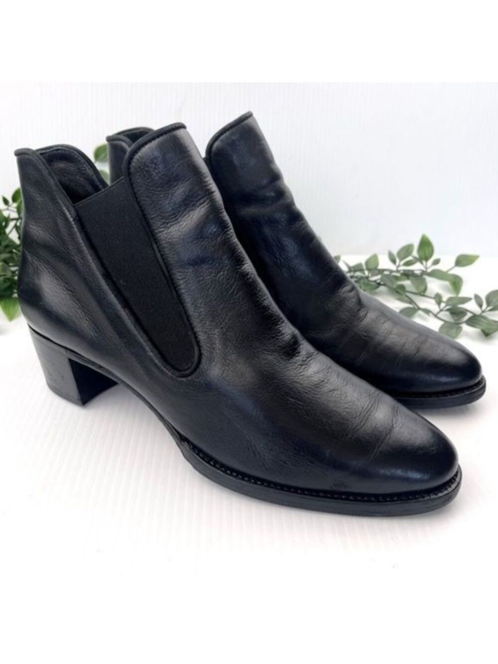 Sarah Flint Ellie x Gravati Bootie Ankle Boots Black 9.5